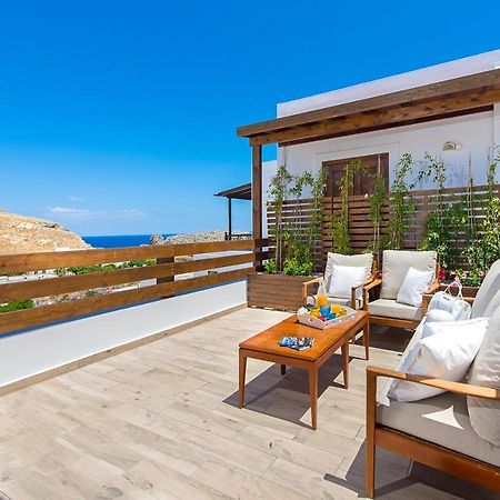 Villa Panthea Líndos Exterior foto